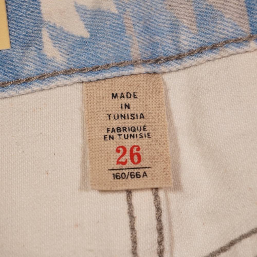 RRL Double RL Ralph Lauren Denim Vintage Straight Leg Jeans 26 Brand New - Picture 9 of 16